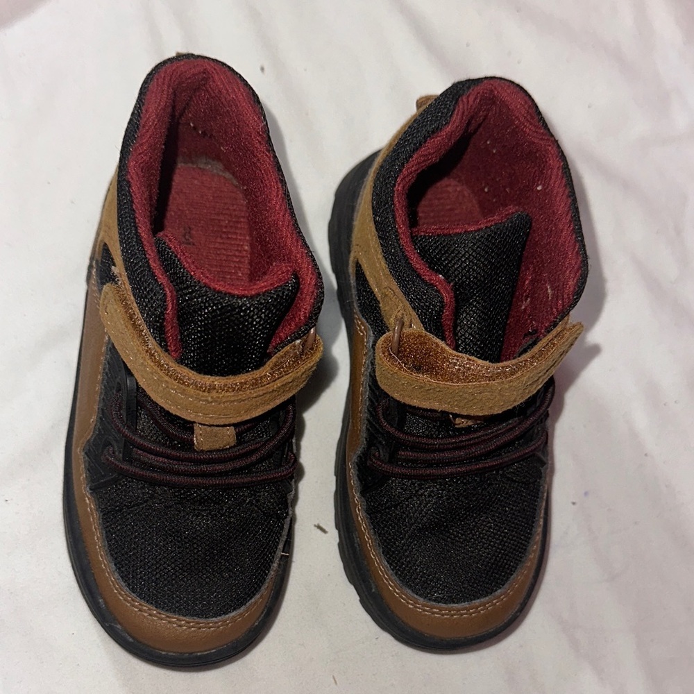 Carter's Black and Brown Kids Boots